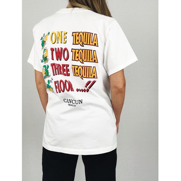 Vintage Tequila Graphic Souvenir Tee | Size L - Picture 7 of 11